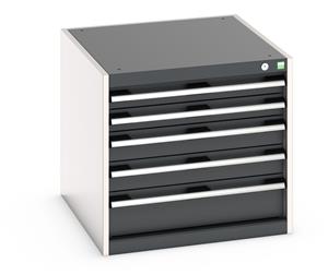Cabinet consists of 2 x 75mm, 2 x 100mm and 1 x 150mm high drawers 100% extension drawer with internal dimensions of 525mm wide x 625mm deep. The drawers... Bott Cubio Tool Storage Drawer Units 650 mm wide 750 deep